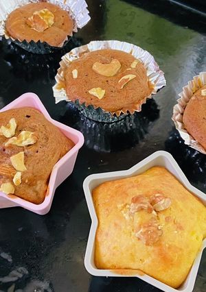豆腐とホケミとみかんのカップケーキ-レシピのメイン写真