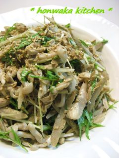 鶏ごぼうのおかずサラダ☆ごまマヨソース♫-レシピのメイン写真