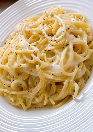簡単！！チーズたっぷりシチューパスタ-レシピのメイン写真