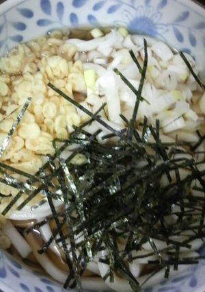 シンプル、あっさりうどん-レシピのメイン写真