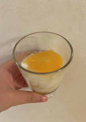 青みかんヨーグルト-レシピのメイン写真