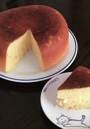 『米粉活用』のスフレ・チーズケーキ-レシピのメイン写真