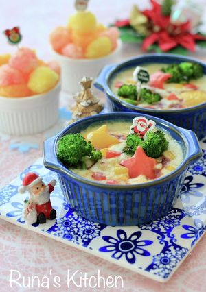 クリスマスに♬レンジでミートグラタン-レシピのメイン写真