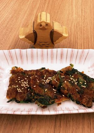 【大崎市】納豆ニラチヂミ【発酵文化】-レシピのメイン写真