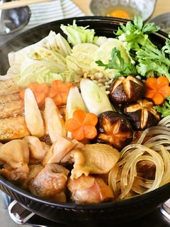 生マロニーの鶏すき鍋-レシピのメイン写真