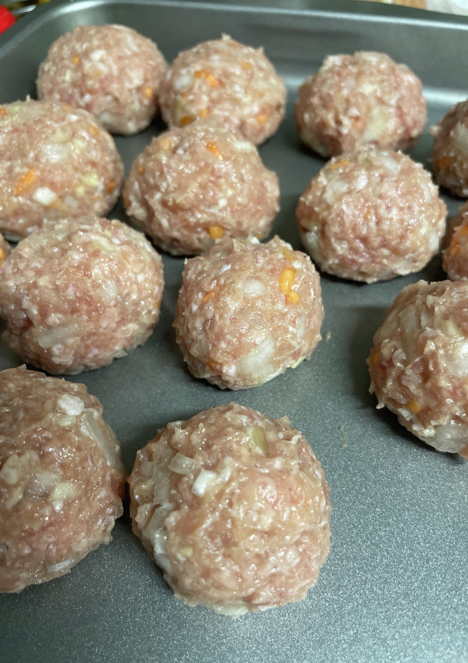 我が家のスープ用作り置き肉団子②-レシピのメイン写真