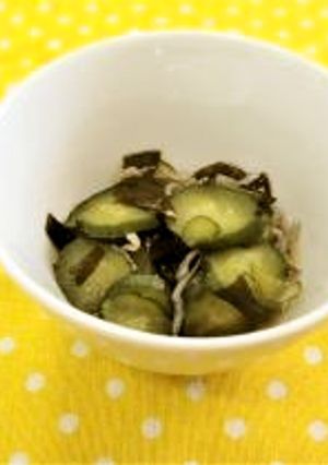 わかめときゅうりの酢の物　-レシピのメイン写真