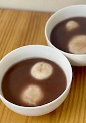 ミニおしるこ【ここから栄養士】-レシピのメイン写真