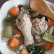 栄養士*雑穀と鶏手羽の食べるスープ