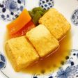 【病院】厚あげ含め煮【朝食】