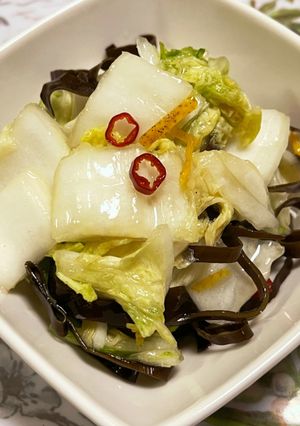 冬の味♡ゆず白菜-レシピのメイン写真