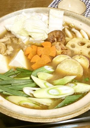 秋野菜たっぷり！カレー鍋-レシピのメイン写真