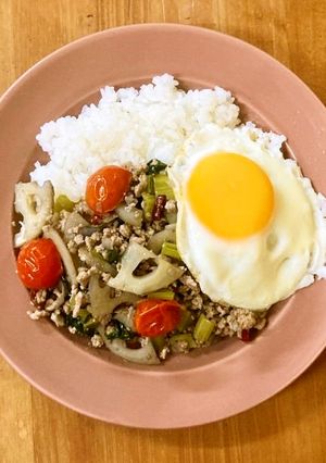 和風ガパオ-レシピのメイン写真