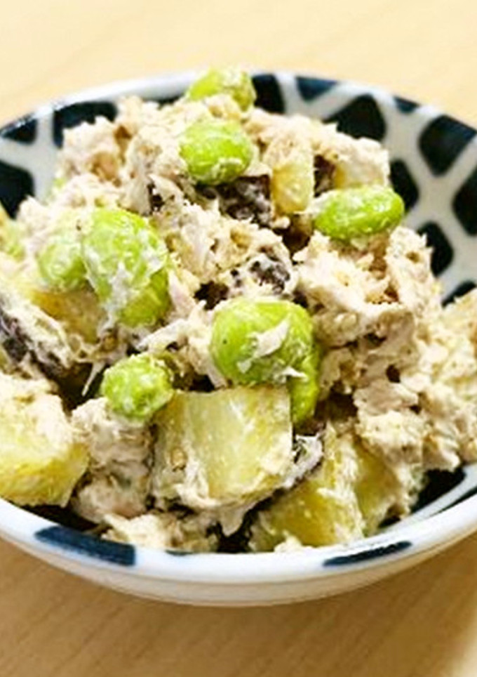 枝豆とさつまいものデリ風サラダ-レシピのメイン写真