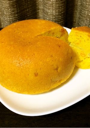 りんごとかぼちゃの炊飯器パウンドケーキ-レシピのメイン写真
