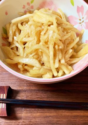 大根の柿酢醤油和え-レシピのメイン写真