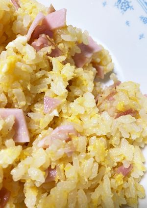 ハムたまごチャーハン-レシピのメイン写真