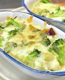 クリスマスに！さつまいもと豆腐のグラタン