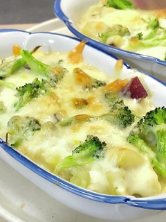 クリスマスに!さつまいもと豆腐のグラタン-レシピのメイン写真