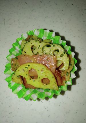 れんこんとベーコンのカレーきんぴら-レシピのメイン写真
