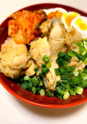 炊飯器で手羽元ご飯-レシピのメイン写真