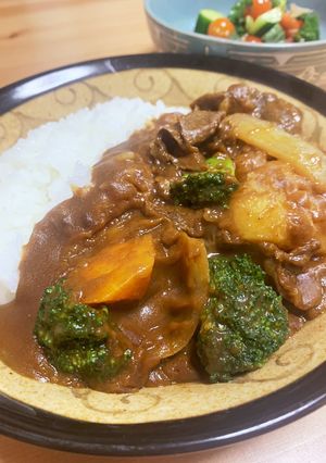 牛挽肉や牛薄切りで、緊急ビーフカレー-レシピのメイン写真