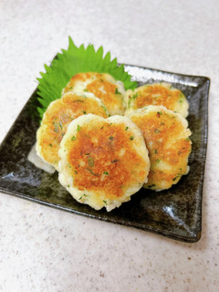 ころりん♪はんぺんの大葉明太マヨ焼き-レシピのメイン写真