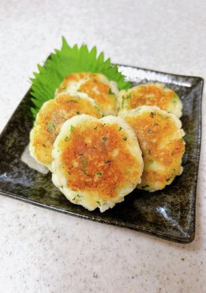 ころりん♪はんぺんの大葉明太マヨ焼き-レシピのメイン写真