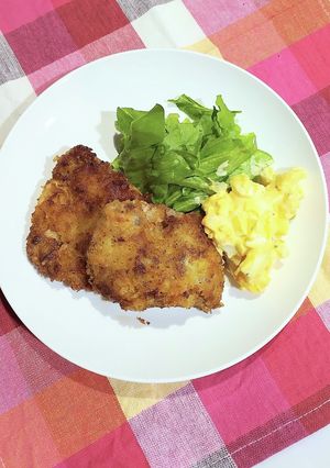 豚薄切り肉のパン粉焼き-レシピのメイン写真