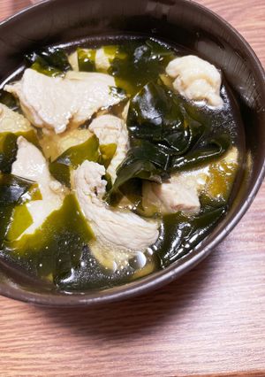 ホっとヘルシー鶏胸白だしうどん-レシピのメイン写真