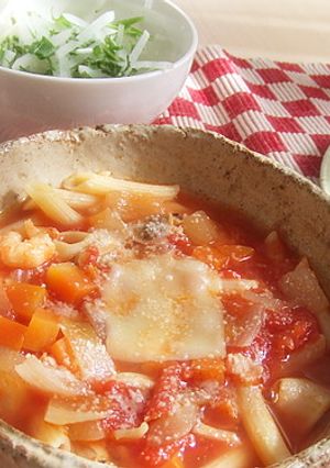 ペンネで作る★トマトのスープパスタ-レシピのメイン写真