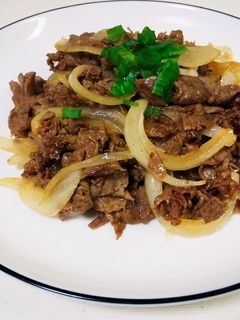 時短*牛肉と玉ねぎの塩だれ炒め-レシピのメイン写真