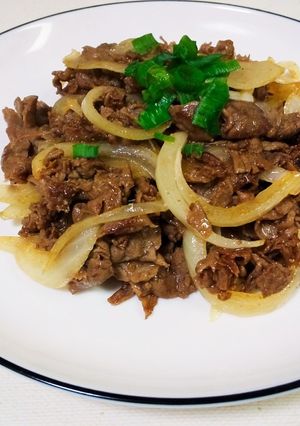 時短＊牛肉と玉ねぎの塩だれ炒め-レシピのメイン写真
