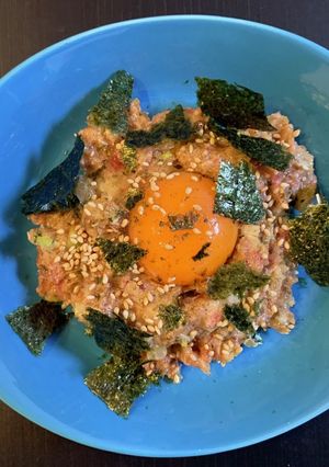 簡単おかず:ツナフレークのユッケ風-レシピのメイン写真
