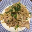 豚肉ともやしの柚子胡椒ポン酢炒め