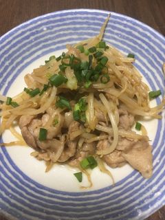 豚肉ともやしの柚子胡椒ポン酢炒め-レシピのメイン写真