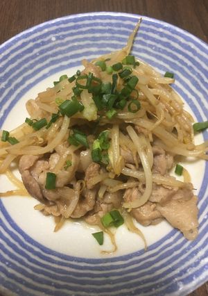 豚肉ともやしの柚子胡椒ポン酢炒め-レシピのメイン写真