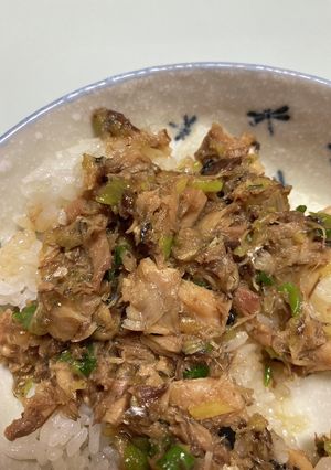 簡単★サバ缶消費！生姜好きのサバ缶丼-レシピのメイン写真