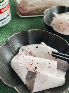 ゆかり大根☆簡単に一品-レシピのメイン写真