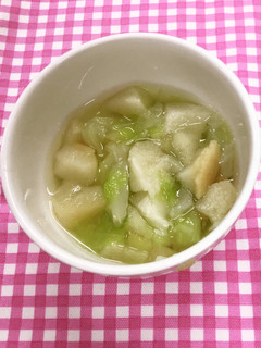 離乳食☆麩と野菜の煮物-レシピのメイン写真