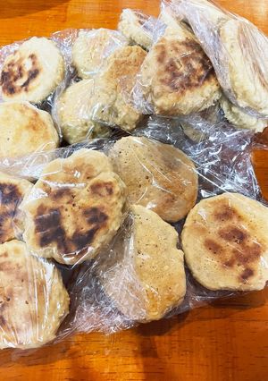 つかみ食べ用ホットケーキ-レシピのメイン写真