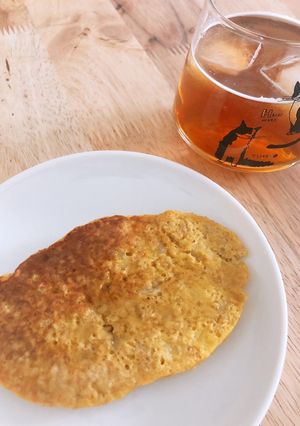 バナナとオートミールの楽々パンケーキ-レシピのメイン写真
