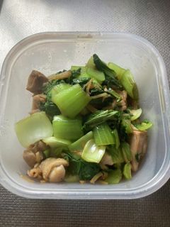 鶏とチンゲン菜の中華炒め-レシピのメイン写真