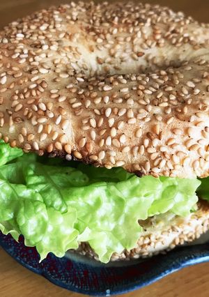 冷凍コストコベーグル*一番美味しい食べ方-レシピのメイン写真