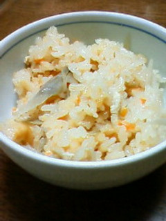 普通の炊き込みご飯-レシピのメイン写真