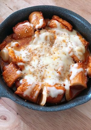 トックで簡単☆トッポギ風韓国料理-レシピのメイン写真
