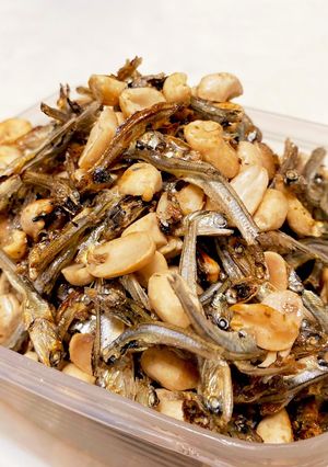 レンジで簡単◎カリカリ小魚おやつ-レシピのメイン写真