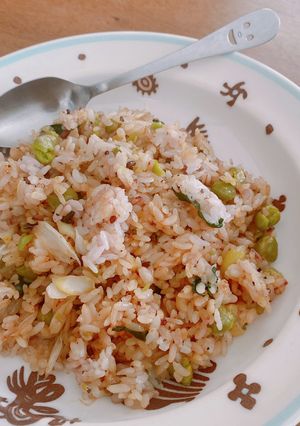 塩えんどうと葱のチャーハン☆-レシピのメイン写真