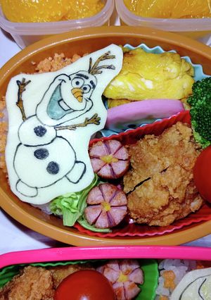 オラフ弁当～♪-レシピのメイン写真