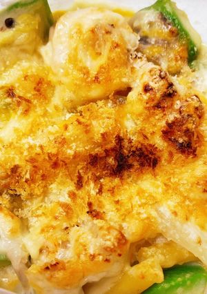 手軽に★エビ・アボカドのマカロニグラタン-レシピのメイン写真